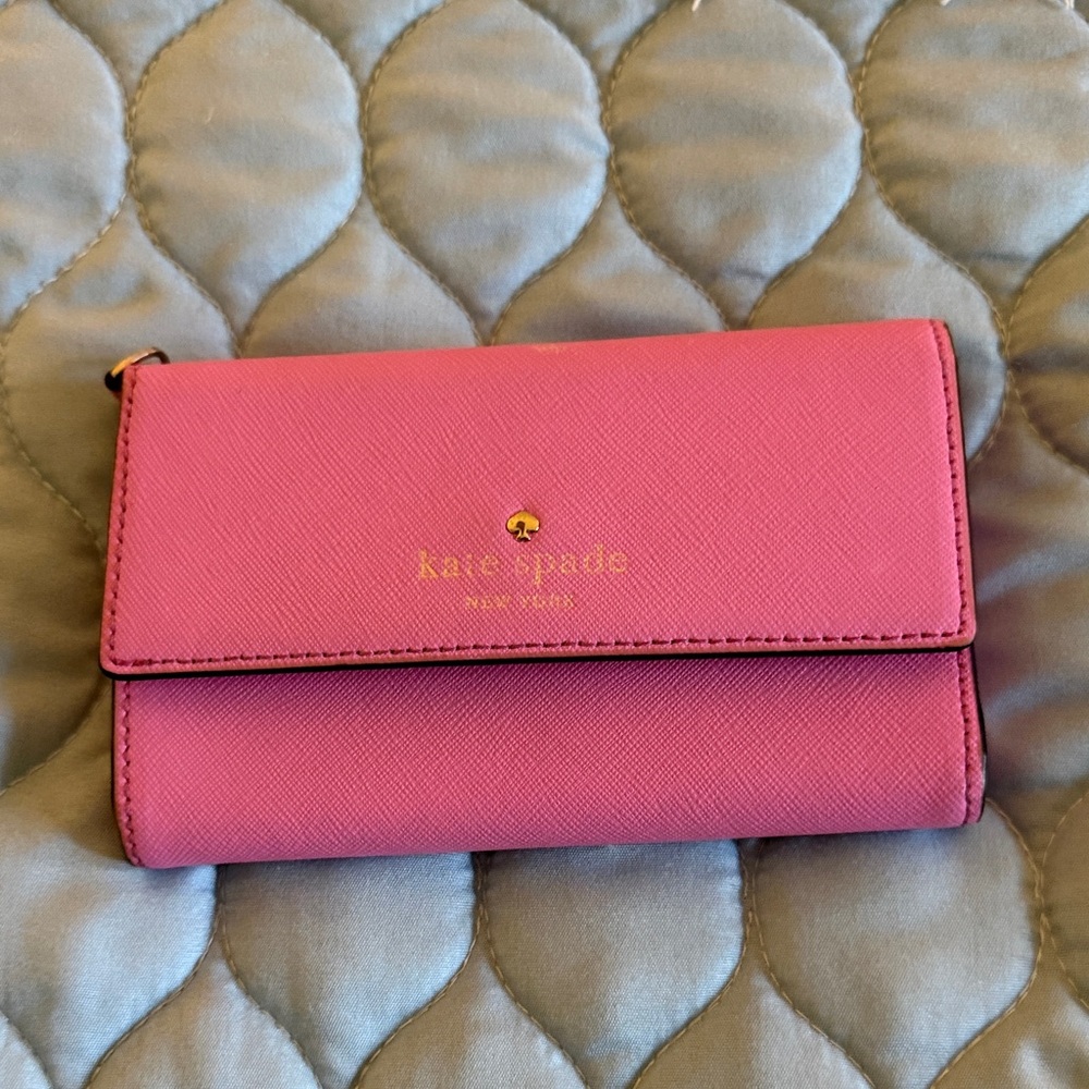 Kate Spade Fuchsia Card Holder